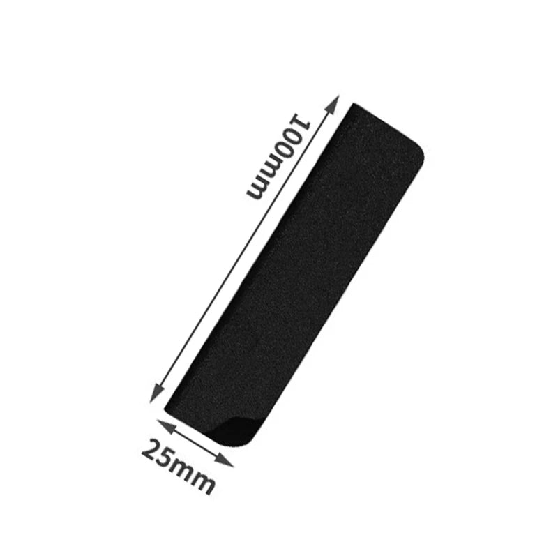 1/4PCS Kitchen Knife Sheath Black Knives Edge Protector Universal Cover Fit For 3.5''/5''/8'' Slicing Chef Fruit Knives Guard