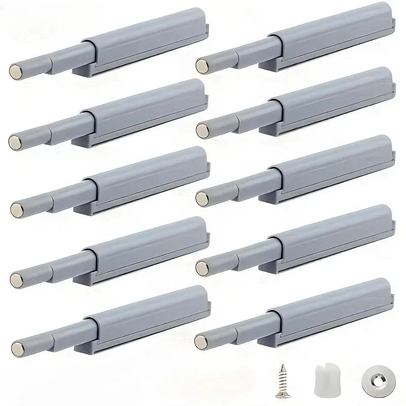 5/10PCS Damper Buffers Kitchen Cabinet Catches Door Stop Drawer Soft Quiet Close with Invisible Handle Home Furniture Hardware