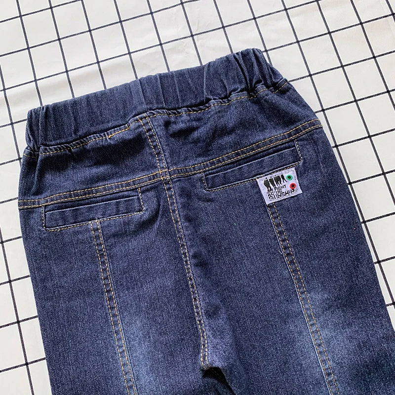IENENS Kids Boys Denim Clothes Pants Children Wears Clothing Long Bottoms Baby Boy Skinny Jeans Trousers 4 5 6 7 8 9 10 11 Years