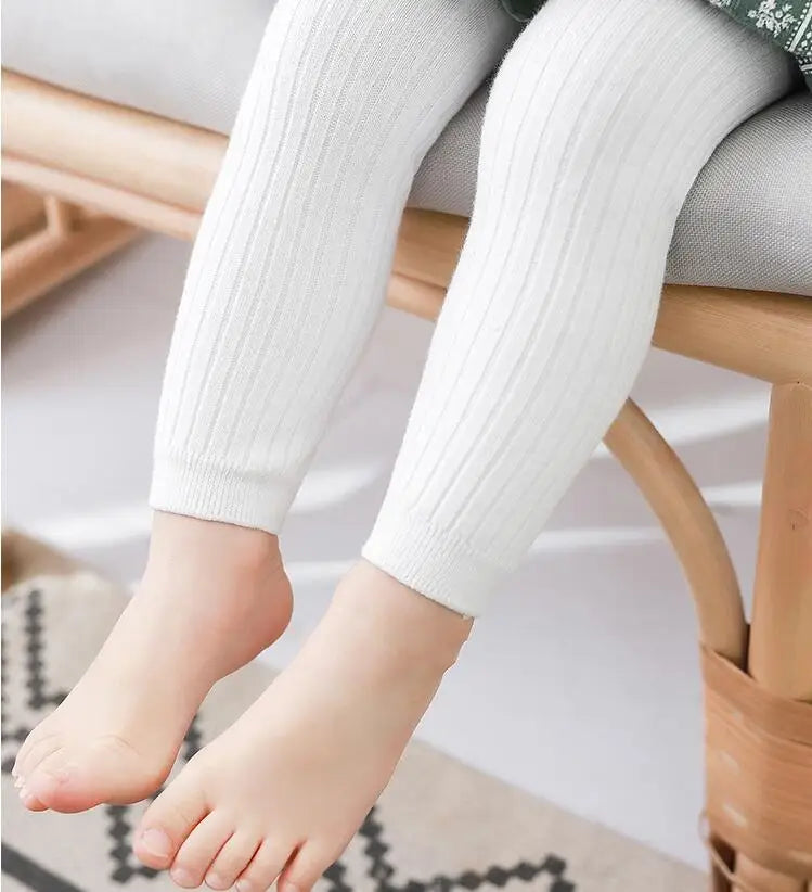 Girl Tights Spring Autumn Baby Pants Newborn Girls Leggings Soild Color Cotton Pants Kids Children Leggings Christmas gift