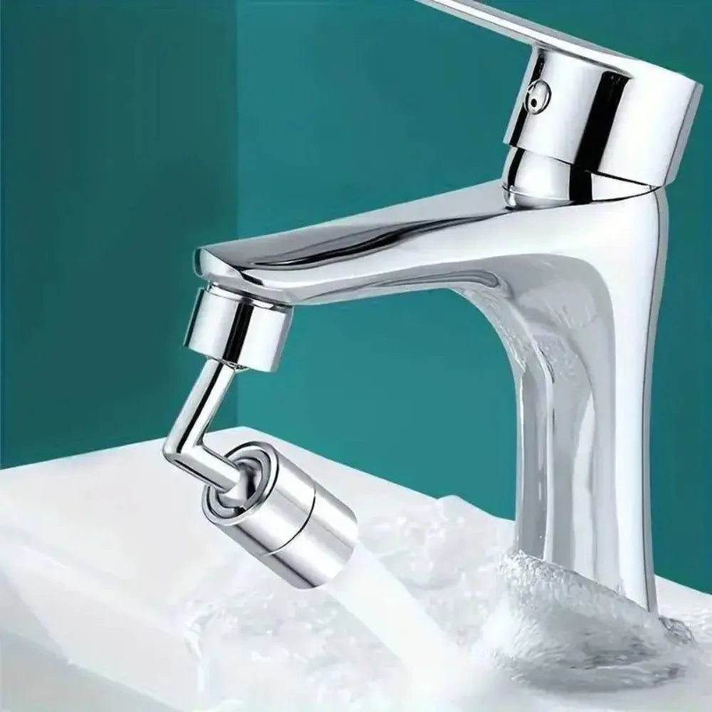 ABS Universal 720 Degree Rotating Faucet Extender Adapter Splash Proof Kitchen Bathroom Single Mode  Nozzle for Water Saving
