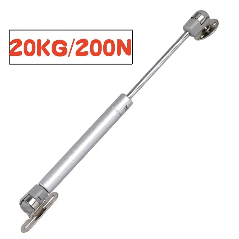 2PCS Copper Force Gas Spring Cabinet Hinge 3-20kg Gas Struts Door Lift Support Rod Hydraulic Kitchen Cupboard Door Shocks Buffer