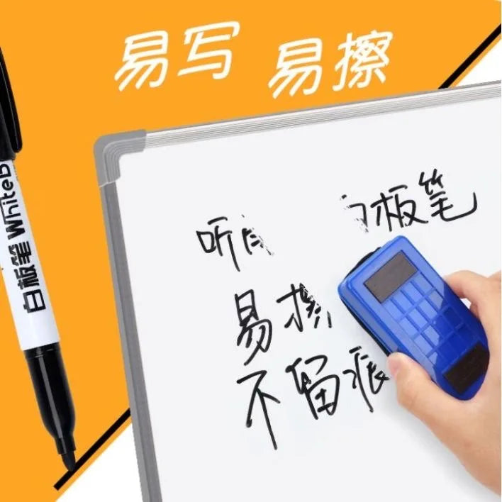 Whiteboard Marker Pen Easy To Wipe Quick Drying Water-based Marker Repetitive Erasable Black Red Blue for teacher school office