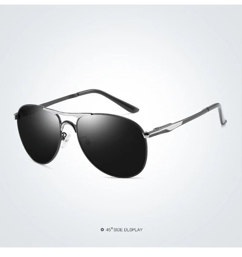 Classic Men And Women Polarized Sunglasses Fashion Metal Pilot Driving Fishing Sun Glasses Man Vintage Sunglass Eyeglasses
