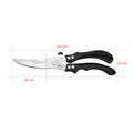 Utility Kitchen Scissors Plastic Handle Stainless Steel Blade Ultra Sharp Strong Scissors Slicing Fish Chicken Meat Scissorses