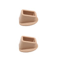 1/2pcs Car Belt Buckle Holder Made Of Eco-Friendly Silicone & Children Can Safe Touch Seat belt slot fastener