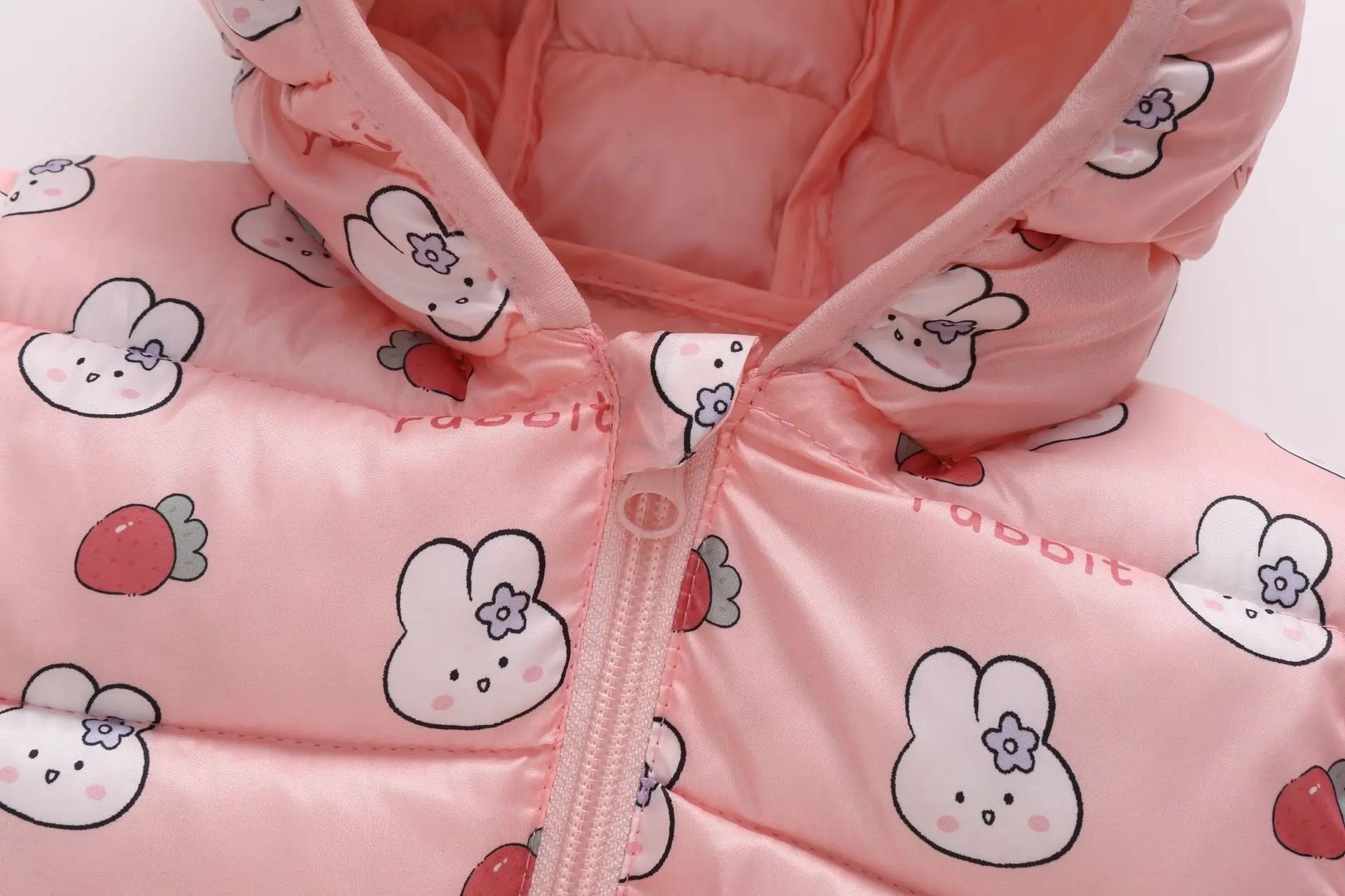 New Autumn Winter Coats Children Cartoon Cotton Down Jacket Kids Cute Casual Fashion Outerwear Boys Girls Print Clothing