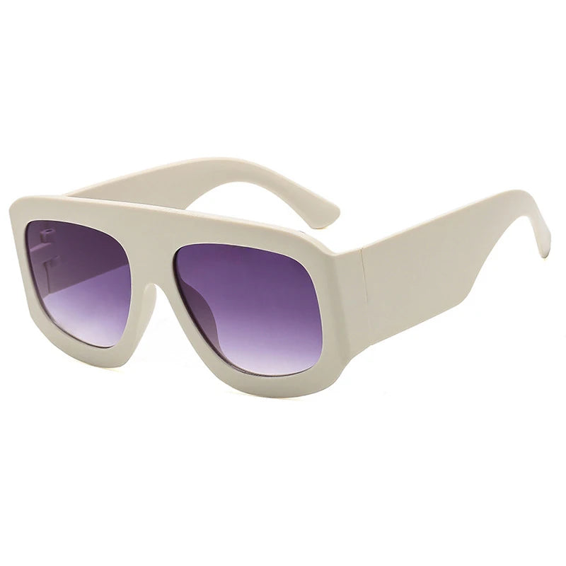 New Vintage exaggeration Square Sunglasses Women Men Rectangle Sun Glasses Female Eyewear Sunglasses Male Female Eyeglasses