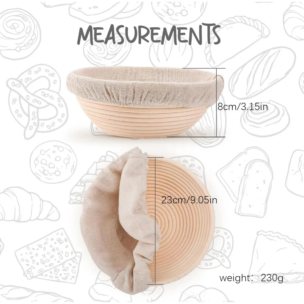 1Pcs Bread Beater Wooden Handle  Stainless Steel Ring Cake Pizza Pastry Biscuit Yeast Baking Dough Mixer Baking Supplies