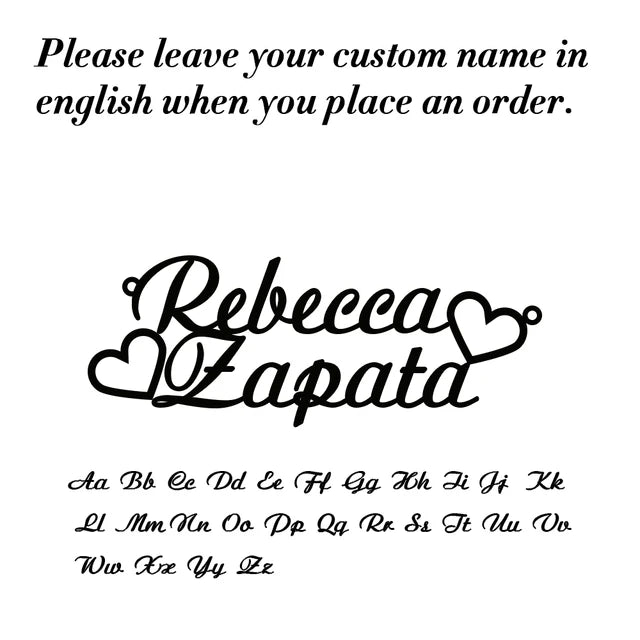 Custom Necklace Name Logo Personalized Pendant Nameplate Gift For Women Men Mother Couple Family Stainless Steel Chain Jewelry