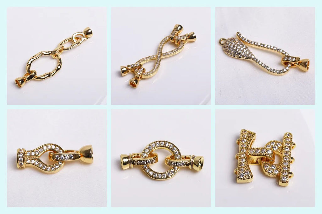 DIY Earring Accessories 18K Gold Plated Earwires Fastener Earring Hooks Clasps For Women Tassel / Pearl Drop Earrings Findings