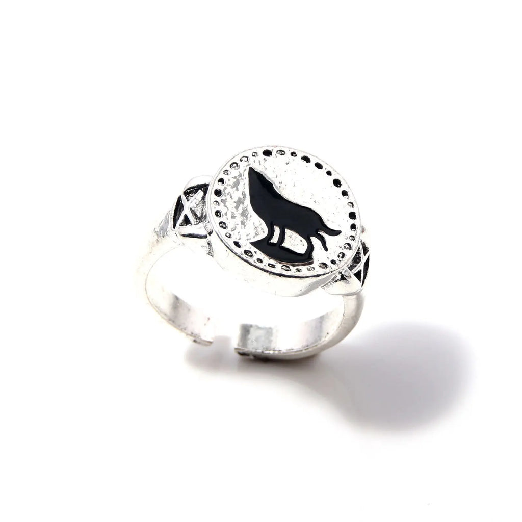 Game Dark Souls Series Men Rings Havel's Demon's Scar Chloranthy Badge Adjustable Ring Male Fans Cosplay Jewelry Accessories