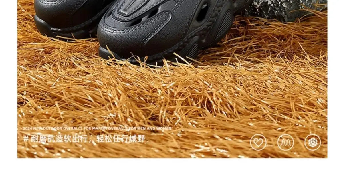 Outdoor Sports Slippers for Men and Women, Thick-Soled Eva Non-Slip Breathable Clogs, Fishing Beach Sandals, Unisex Couple Style