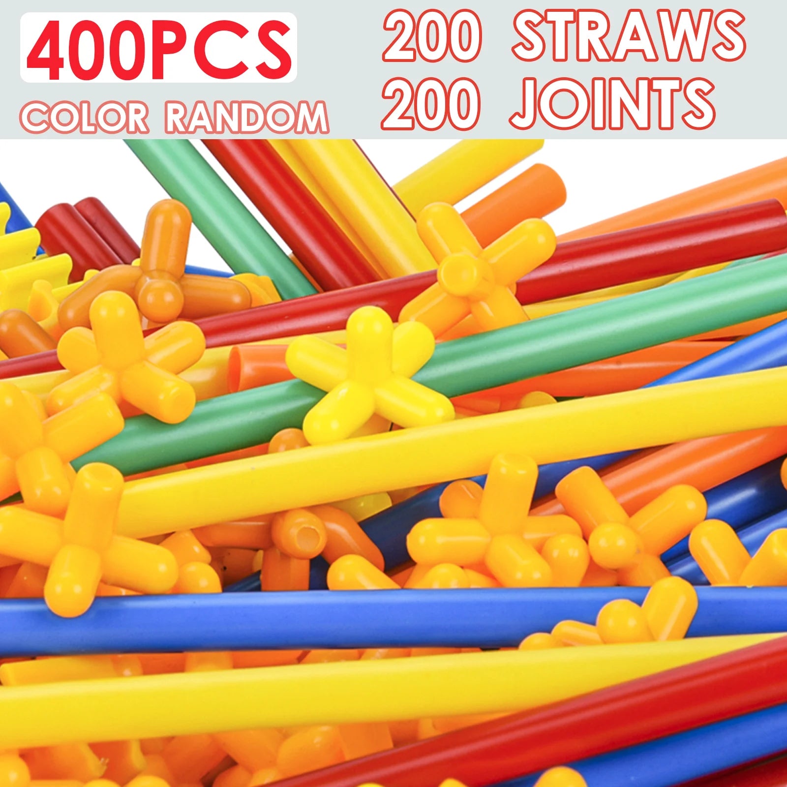 Yiqu Soft Straw Magic Smart Stick Building Block Construction Puzzle Diy Home School Children'S Toy Construction Puzzle Hallowee