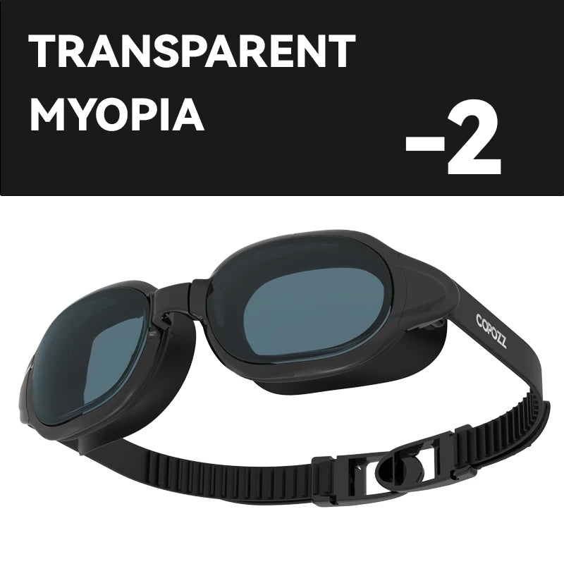 COPOZZ Professional Swimming Goggles Men Women Anti fog UV Protecion Waterproof Swimming Glasses Swim Eyewear