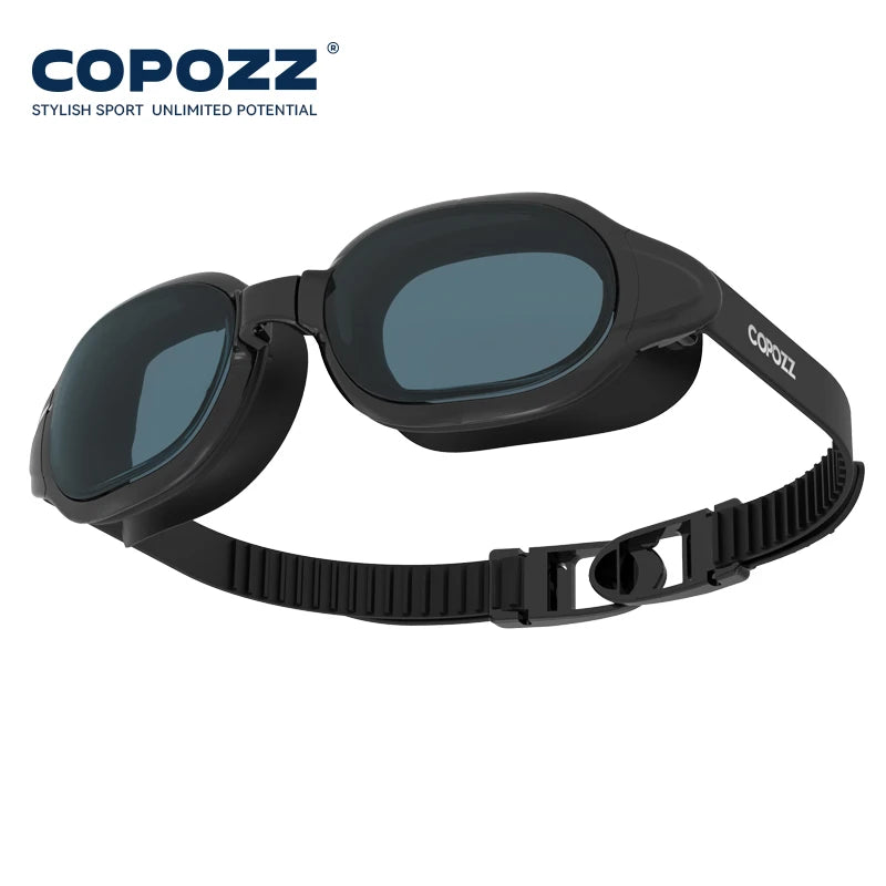 COPOZZ Professional Swimming Goggles Men Women Anti fog UV Protecion Waterproof Swimming Glasses Swim Eyewear