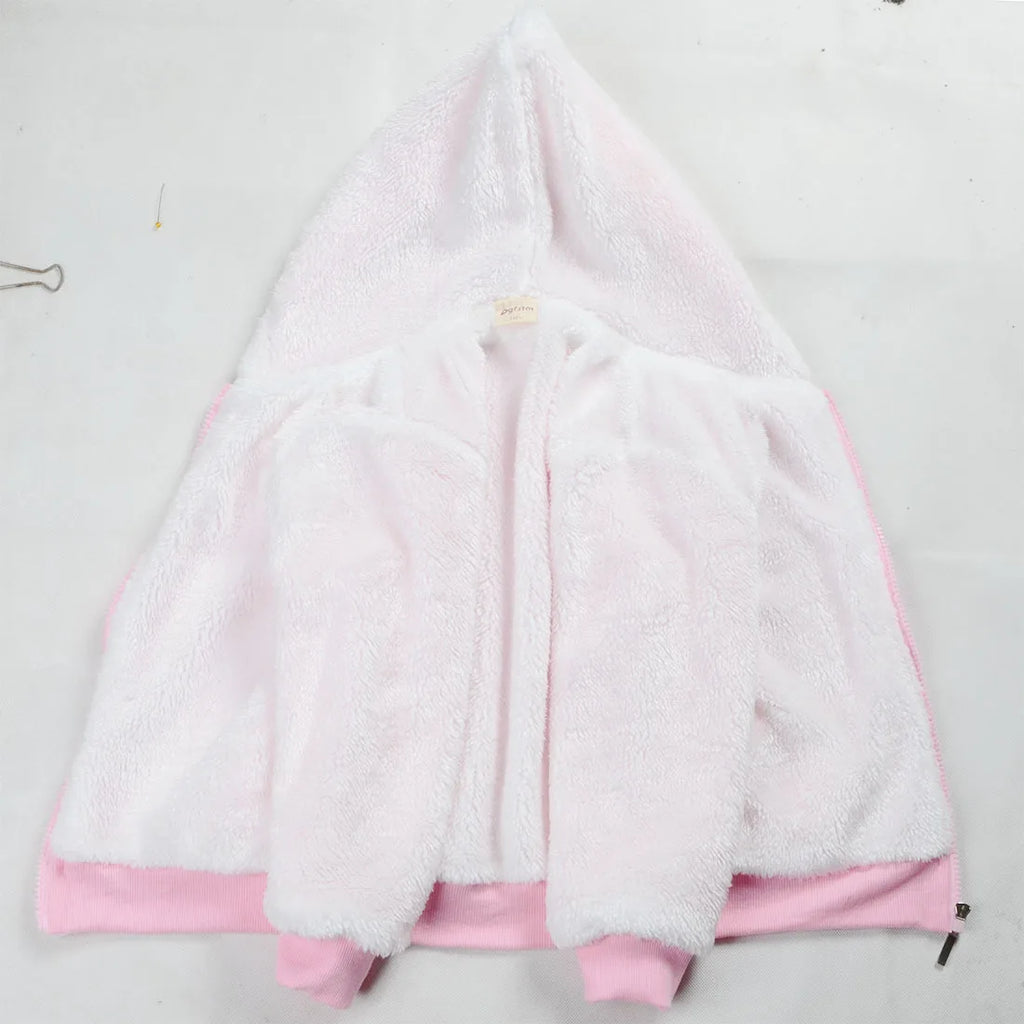 Child's Play Chucky Warm Winter Jacket For Boys Girls with Zipper Children Coat Thicken Hooded Sweater Kids Outerwear