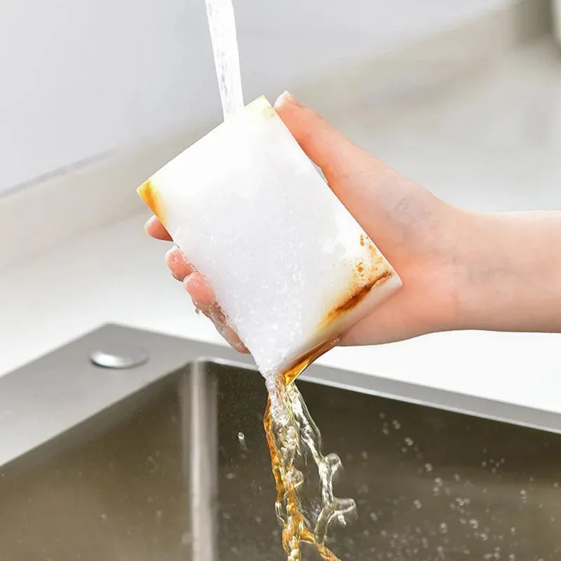 50 pieces of white melamine sponge eraser, kitchen, office, bathroom cleaning/dishwashing accessories 100 * 70 * 30mm
