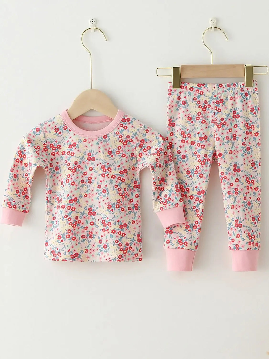 Children Pajamas Set Baby Suit Kids Clothes Toddler Boys Girls Clothing Soft Cotton Kids Tops Shirts Pants Home Kids Pajama