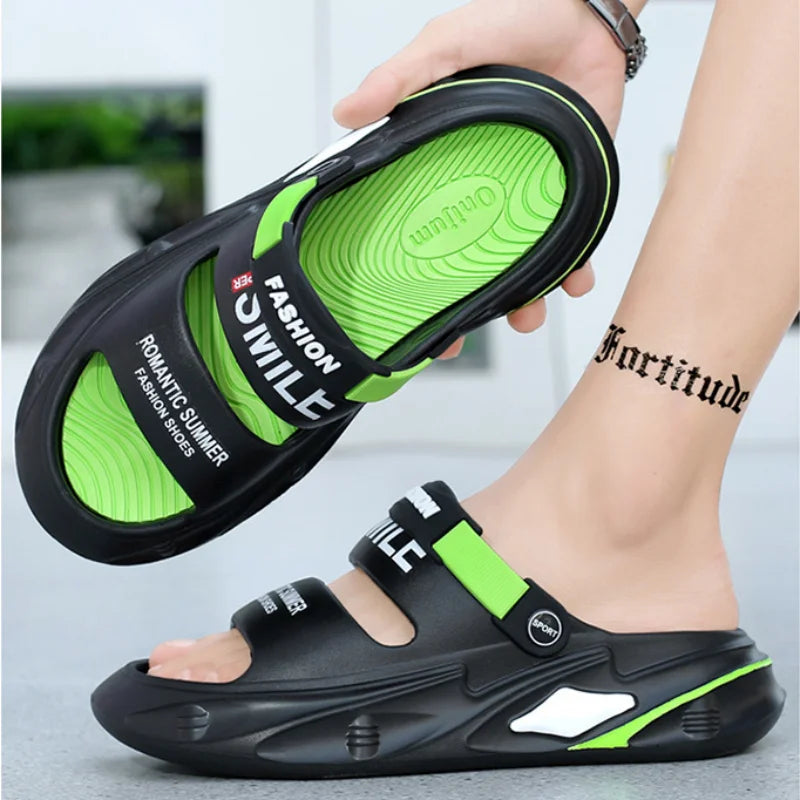 Men's Sandals Platform Slippers Men Outdoor Casual Shoes Comfortable EVA Soft Garden Shoes Women Fashion Beach Sandals Sandały