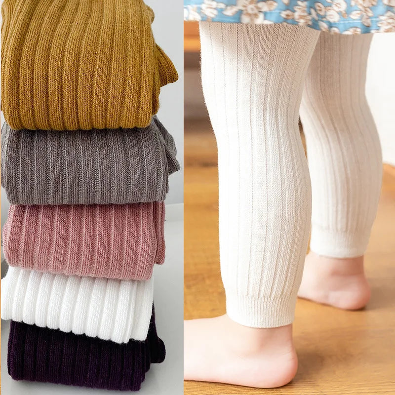 Girl Tights Spring Autumn Baby Pants Newborn Girls Leggings Soild Color Cotton Pants Kids Children Leggings Christmas gift