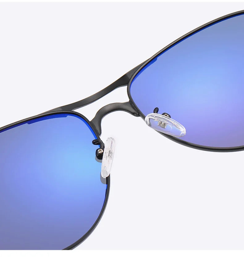 Classic Men And Women Polarized Sunglasses Fashion Metal Pilot Driving Fishing Sun Glasses Man Vintage Sunglass Eyeglasses