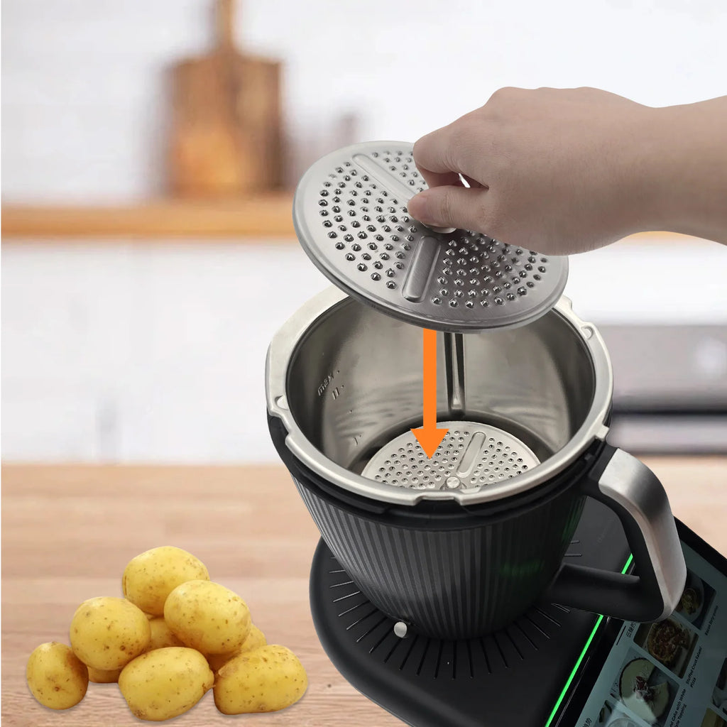 Blade Cover Peeler For TM7 Stainless Steel Peeler For Thermomix TM6/5 - Efficient Vegetable & Potato Peeler-Kitchen Accessories
