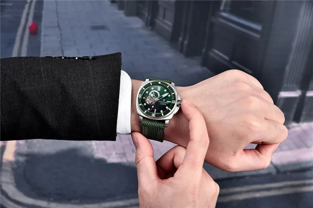 PAGANI DESIGN Men's Watches 2026 New Mechanical Automatic Watch For Men 200M Diving Top Brand Luxury Wristwatch Stainless Steel