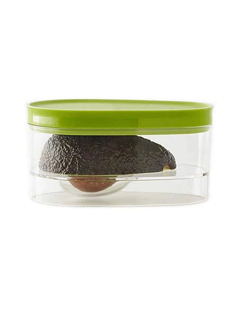 Avocado Food Storage Box Space Saver Plastic Fruit Container for Home Tool Kitchen Crisper Vegetable Organizer Bag