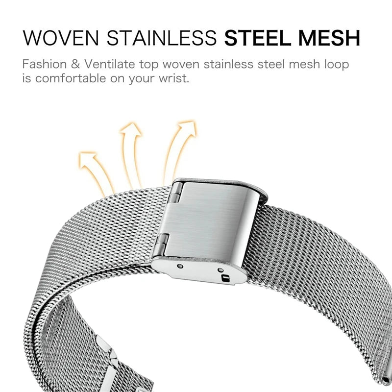 Stainless Steel Strap For Huawei Watch GT 6 Pro 46mm 41mm Metal Wrist Band Correa For Huawei GT6 GT5 GT4 46MM Men Women Bracelet