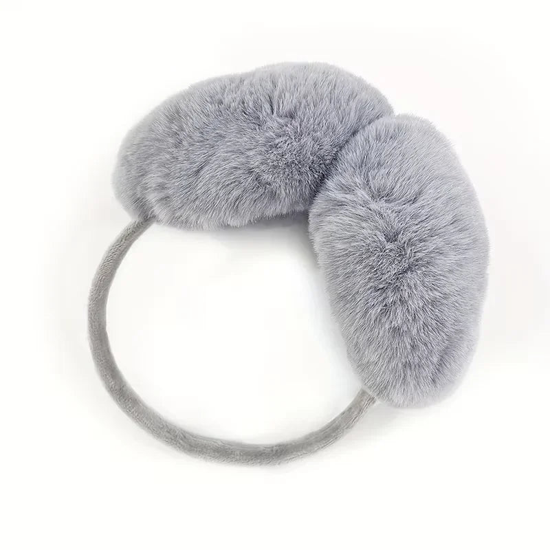 Winter Solid Soft Plush Earmuffs Unisex Fashion Outdoor Earflap Protection Ear-Muffs Warm Ear Cover for Men And Women