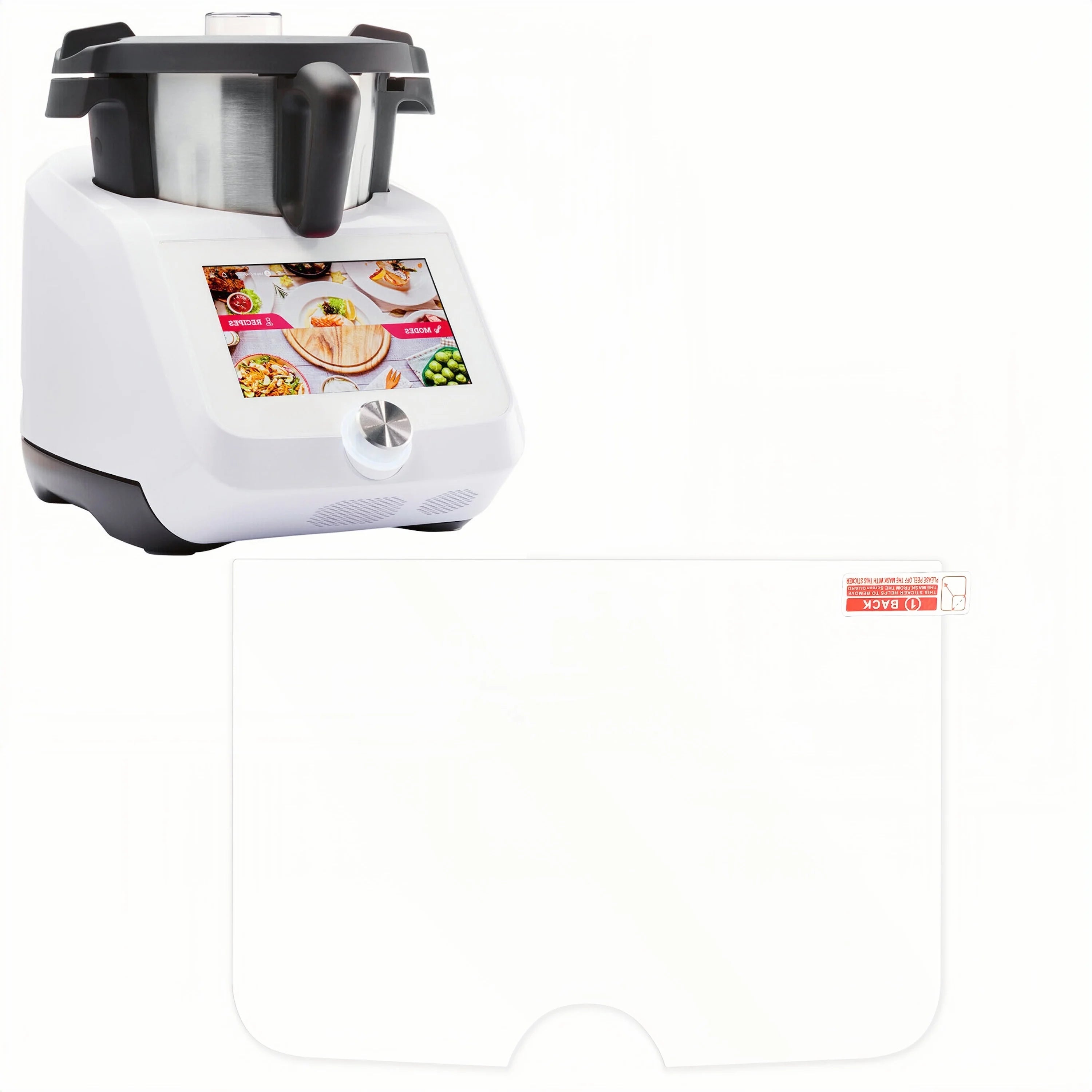 1PC Fits Monsieur Cuisine Smart/Connect/Trend Screen Protector - High-Alumina Tempered Glass Blender Accessories Kitchen Film