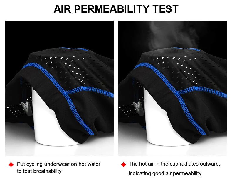 X-TIGER Cycling Underwear 5D Breathable Padded Gel Bike Shorts Men MTB Anti Slip Leg Grips Riding Cycling Shots Ciclismo