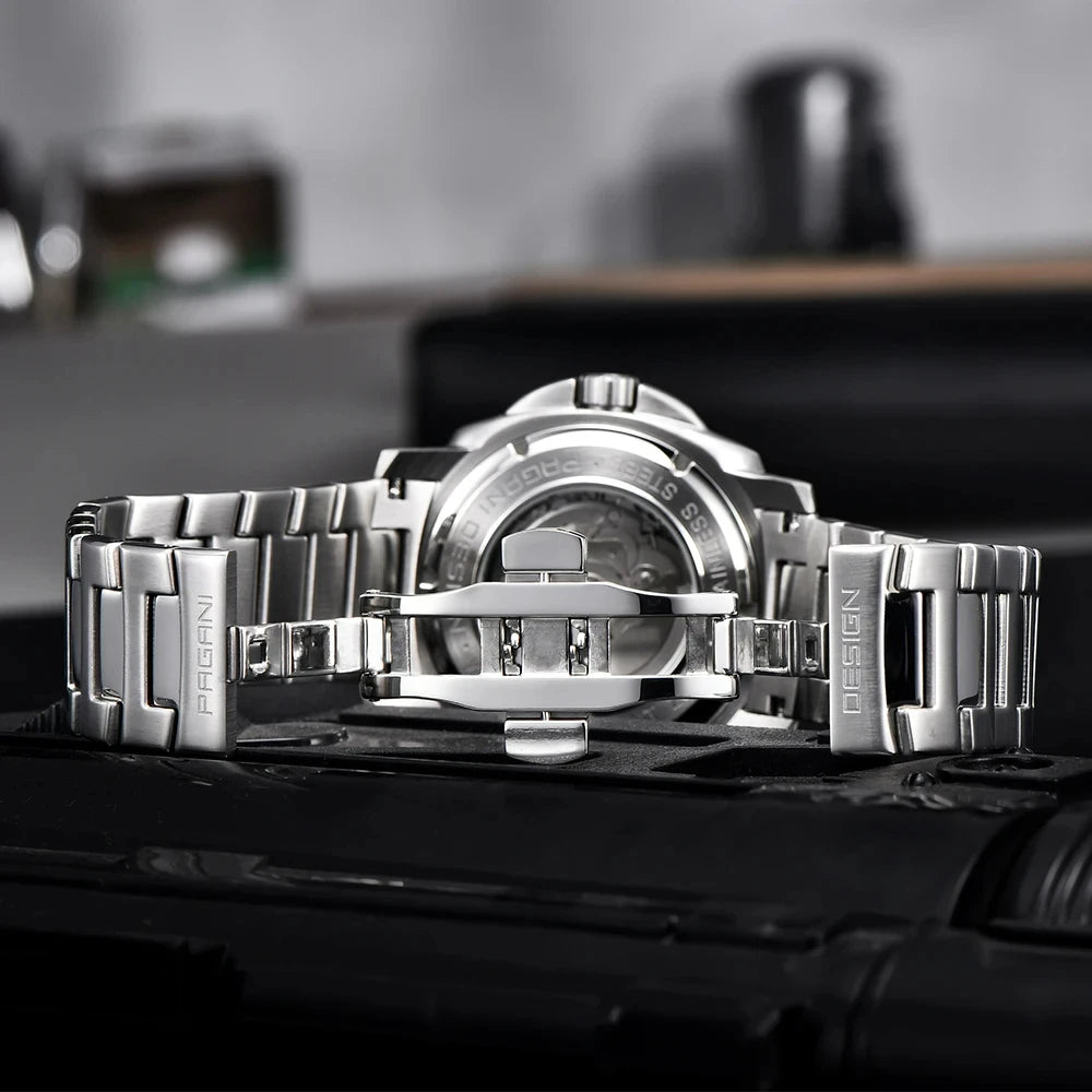 PAGANI DESIGN Men's Watches 2026 New Mechanical Automatic Watch For Men 200M Diving Top Brand Luxury Wristwatch Stainless Steel