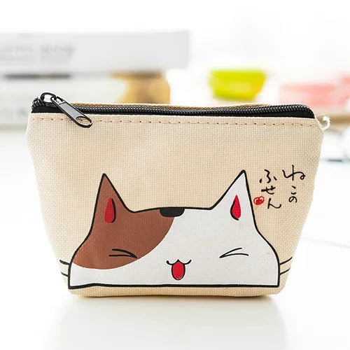 Fashion Kawaii Coin Purse Canvas Mini Floral Clutch Purse Women Girls Kids Cheap Coin Pouch Change Purses Clutch Bags Wholesale