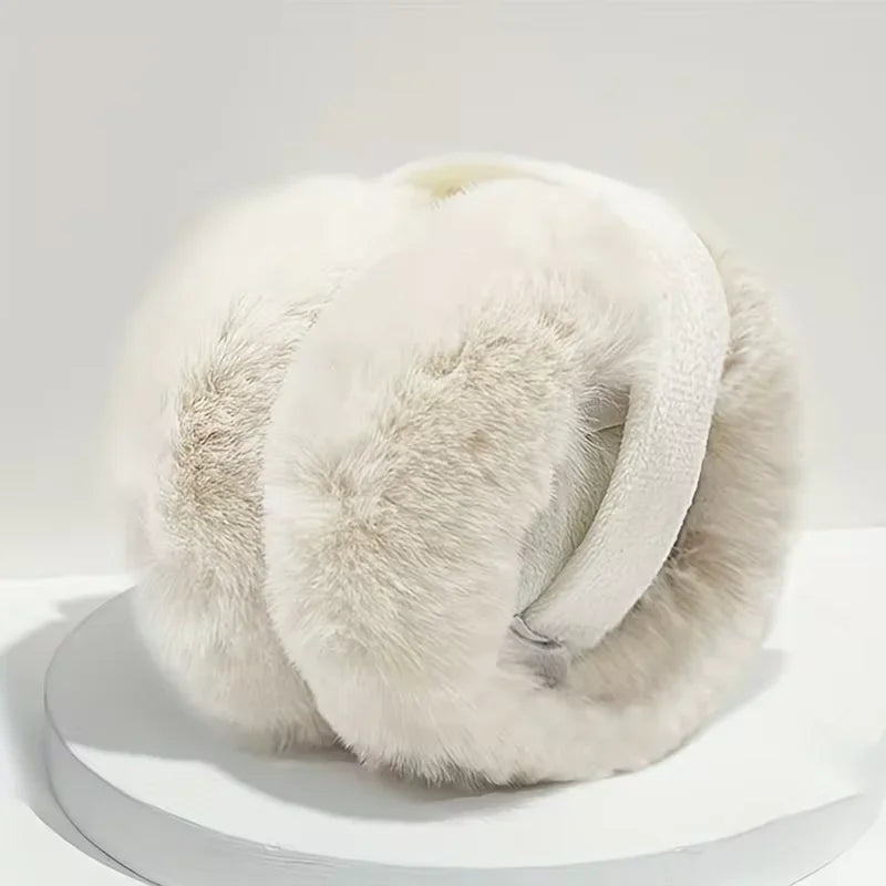 Winter Solid Soft Plush Earmuffs Unisex Fashion Outdoor Earflap Protection Ear-Muffs Warm Ear Cover for Men And Women